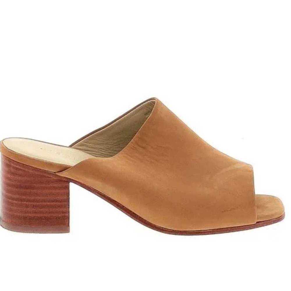 Nisolo Open Toe Paloma Suede Mule Size 6